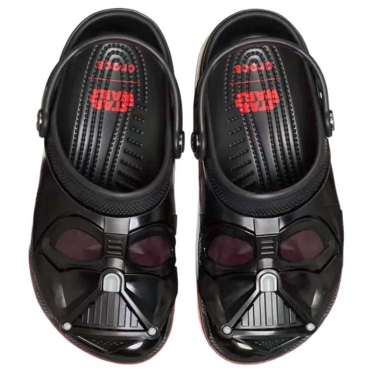 Закрытые тапочки Crocs STAR WARS X черные — фото 3