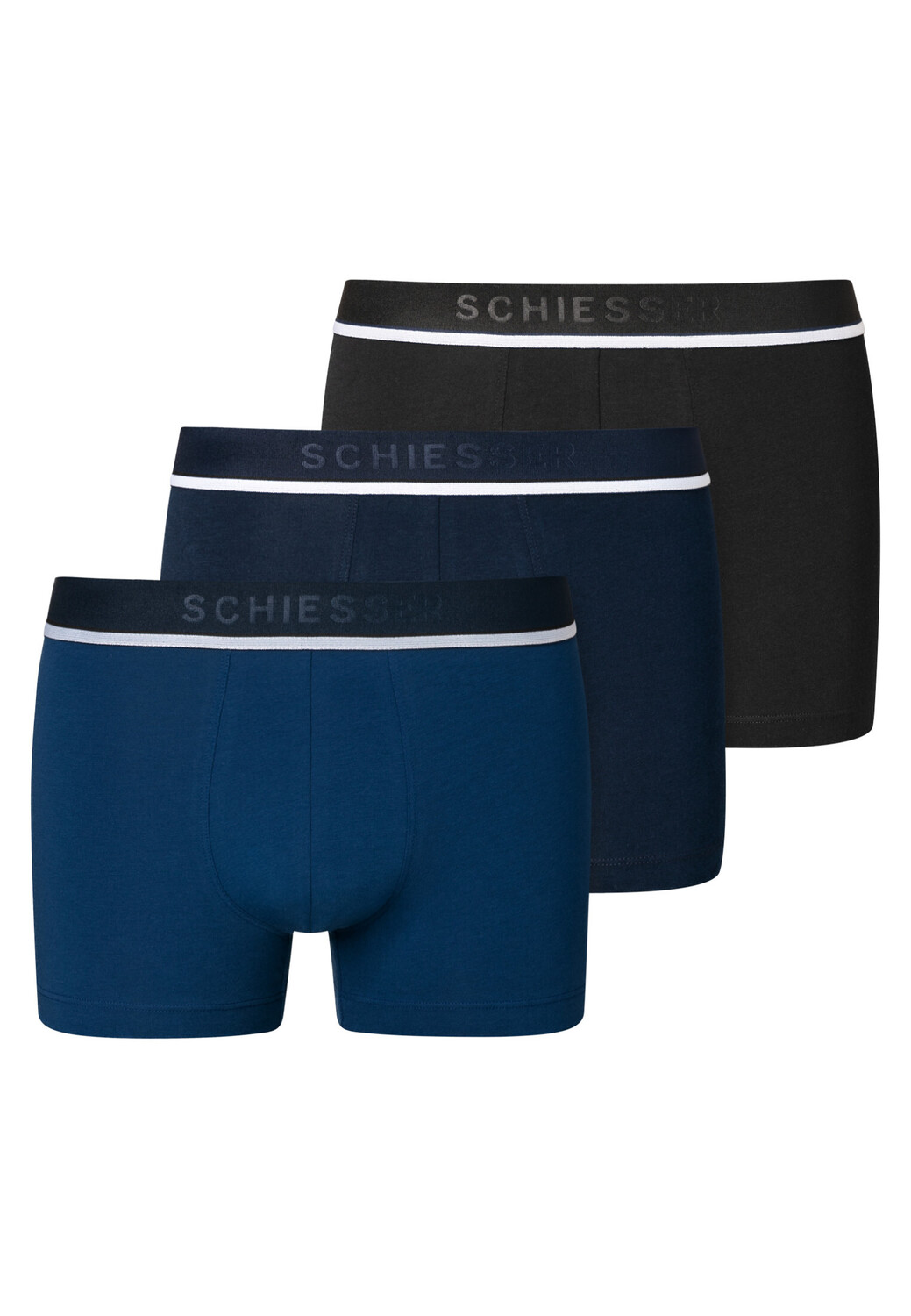 

Трусы Schiesser Retro Short/Pant 95/5 Organic Cotton, черный