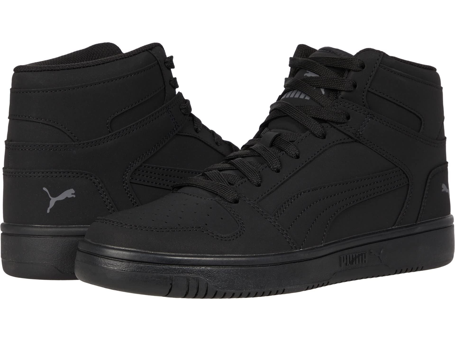 

Кроссовки PUMA Rebound Layup Nubuck, цвет Puma Black/Puma Black