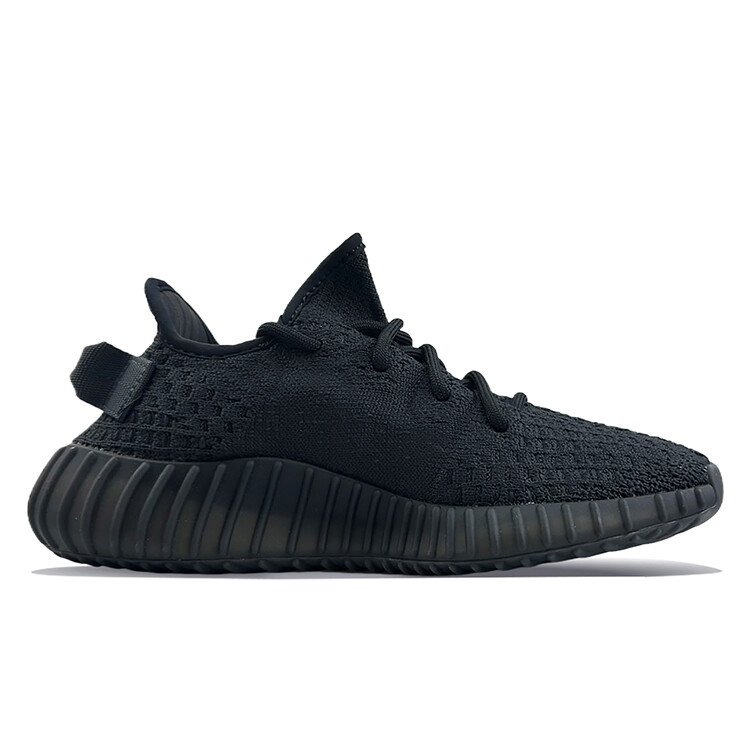 Кроссовки adidas originals Yeezy Boost 350 V2 Lifestyle Shoes Unisex Low-top Black/gold, черный — фото 2