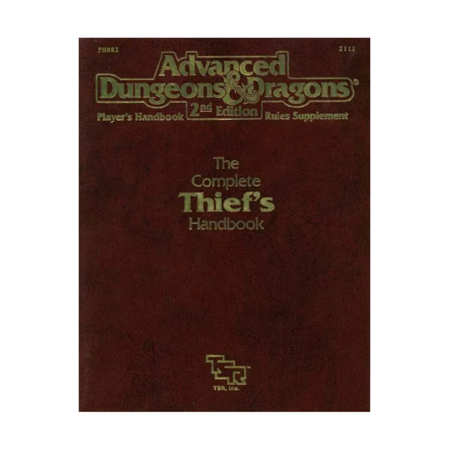 

Complete Thief's Handbook (1st Printing), Advanced Dungeons & Dragons (2nd Edition) - Player's Guides & Books, мягкая обложка