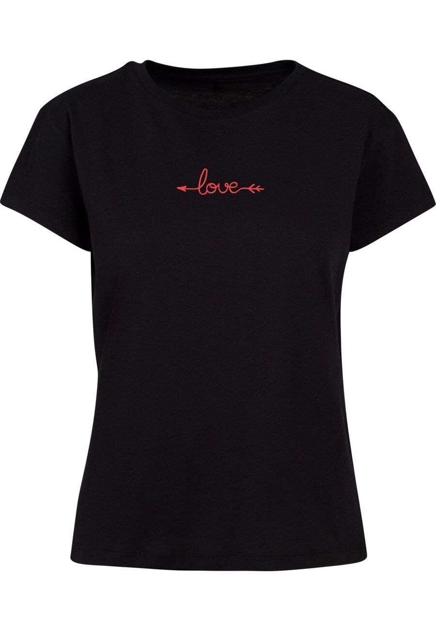 

Футболка Merchcode Shirt Hugs & Love - Love Arrow, черный
