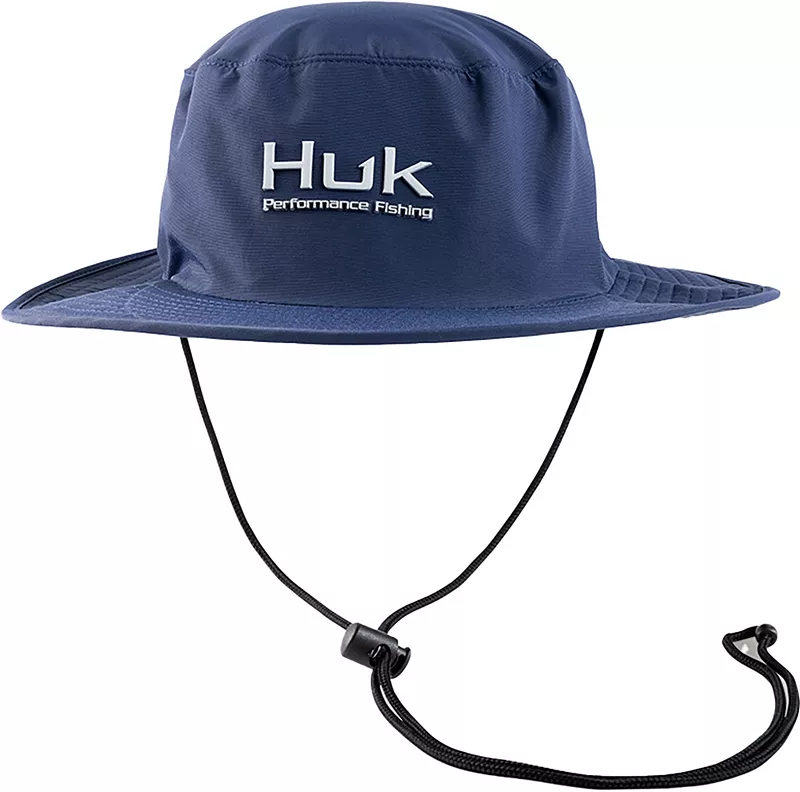 

Мужская однотонная панама Huk Boonie, цвет Naval Academy