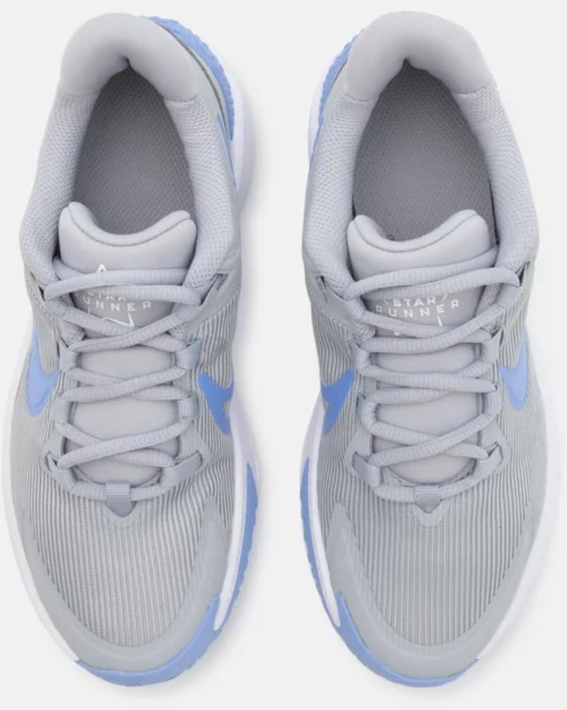 Детские кроссовки Nike Star Runner Unisex-Child 4 Nn (Gs), серый — фото 4