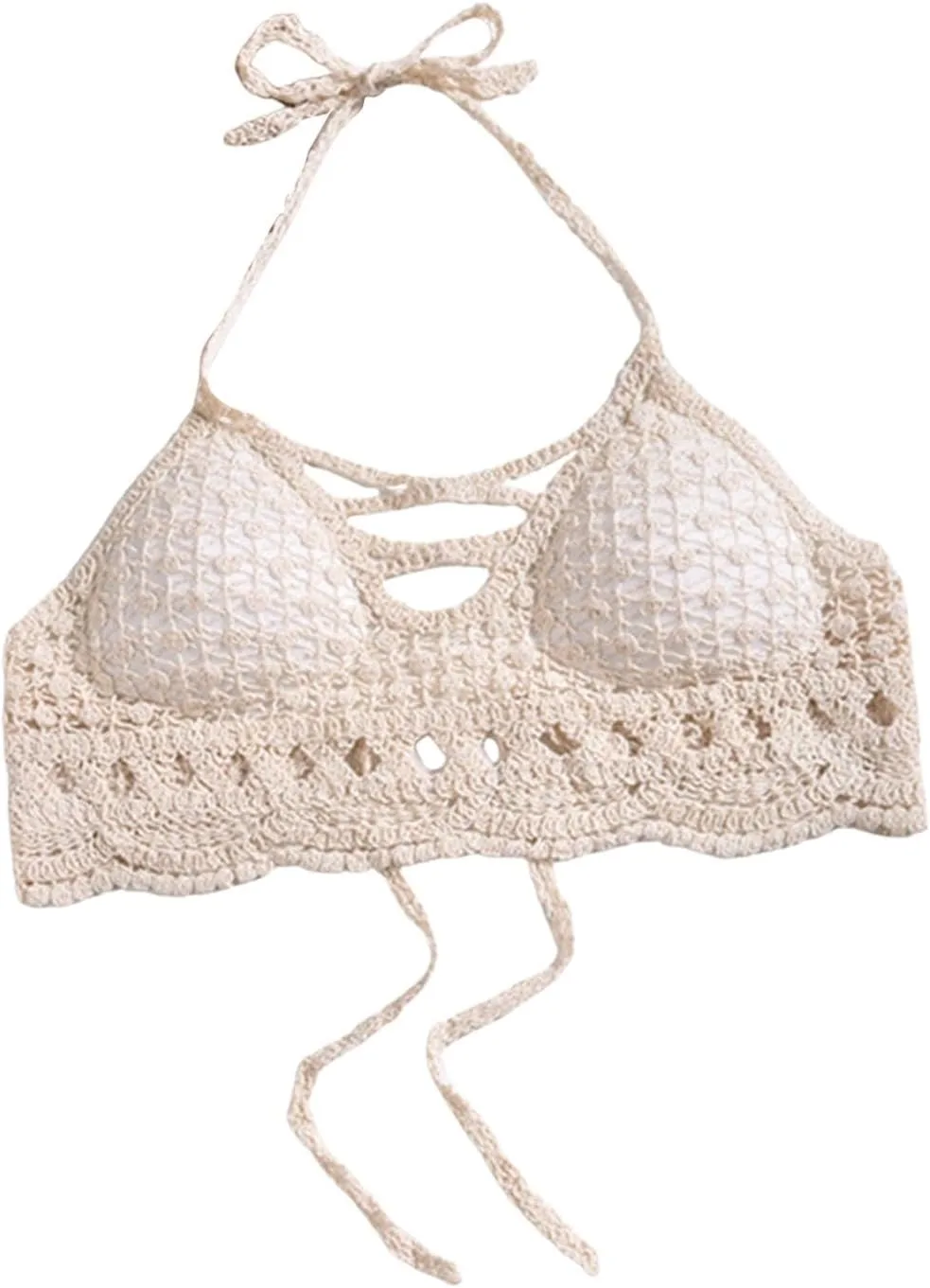 

Colaxi пляжный крючком бюстгальтер-бралетт для водных активностей