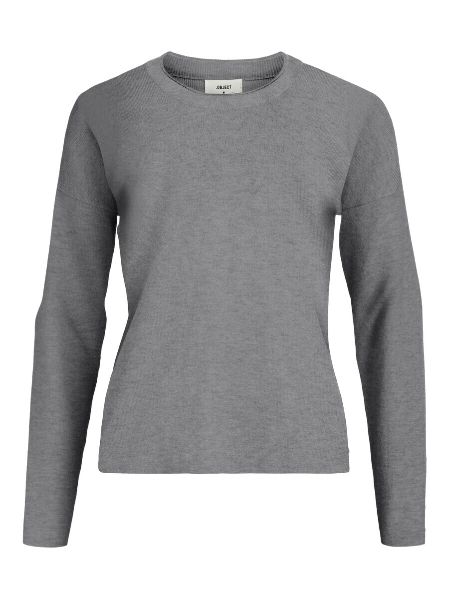 

Свитер OBJECT Sweater OBJEster, цвет mottled grey