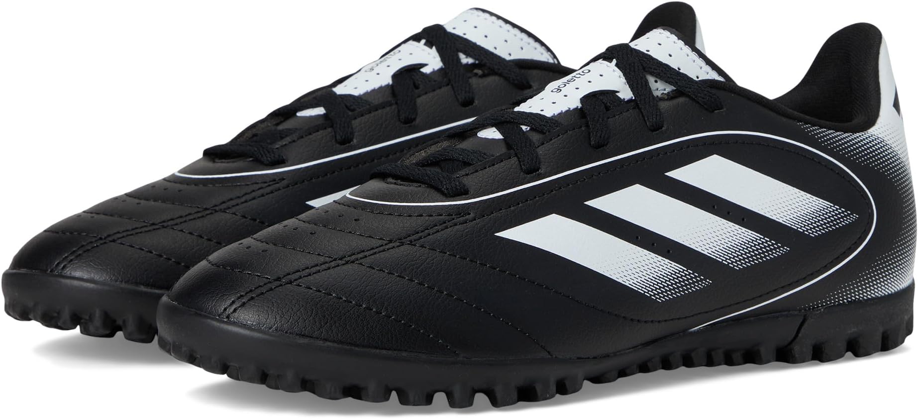 

Кроссовки adidas Kids Goletto Ix Turf Soccer Cleats, цвет Black/White/Black