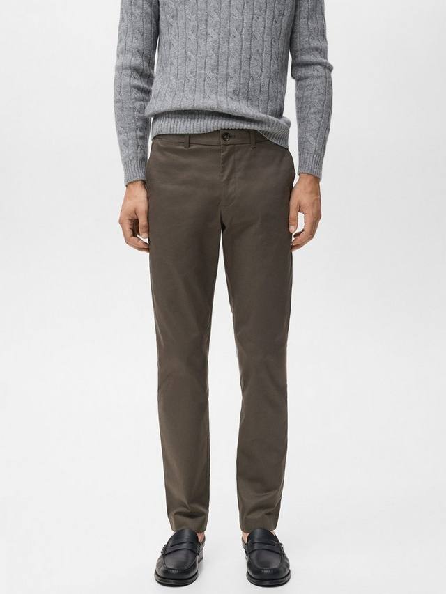 

Прямые чинос Dublino Mango, Dark Brown