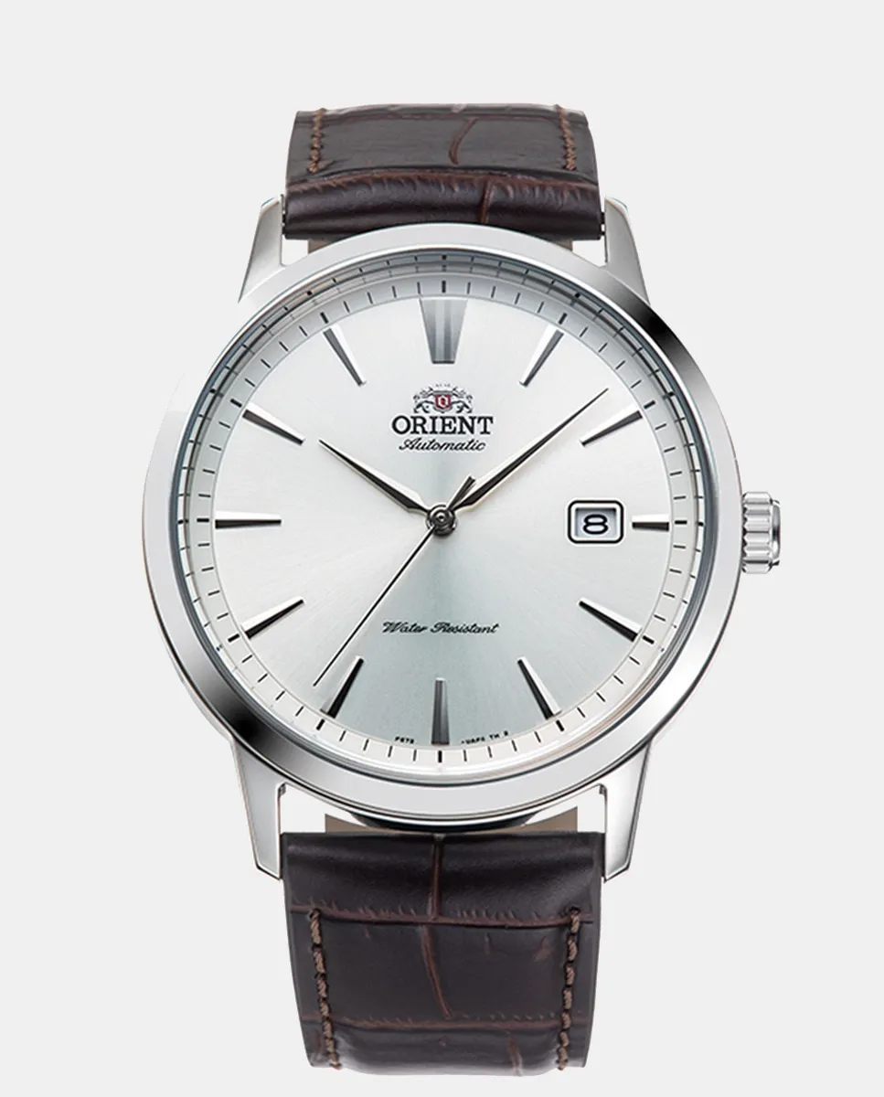 

ORIENT Contemporary RA-AC0F07S10B Автоматические мужские часы с коричневым кожаным ремешком Orient, коричневый