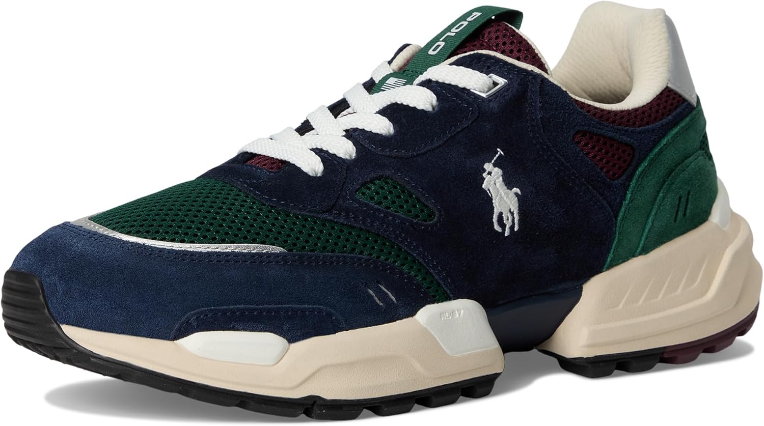 Мужские кроссовки Polo Ralph Lauren Jogger Madison Ave Color-Block — фото 2