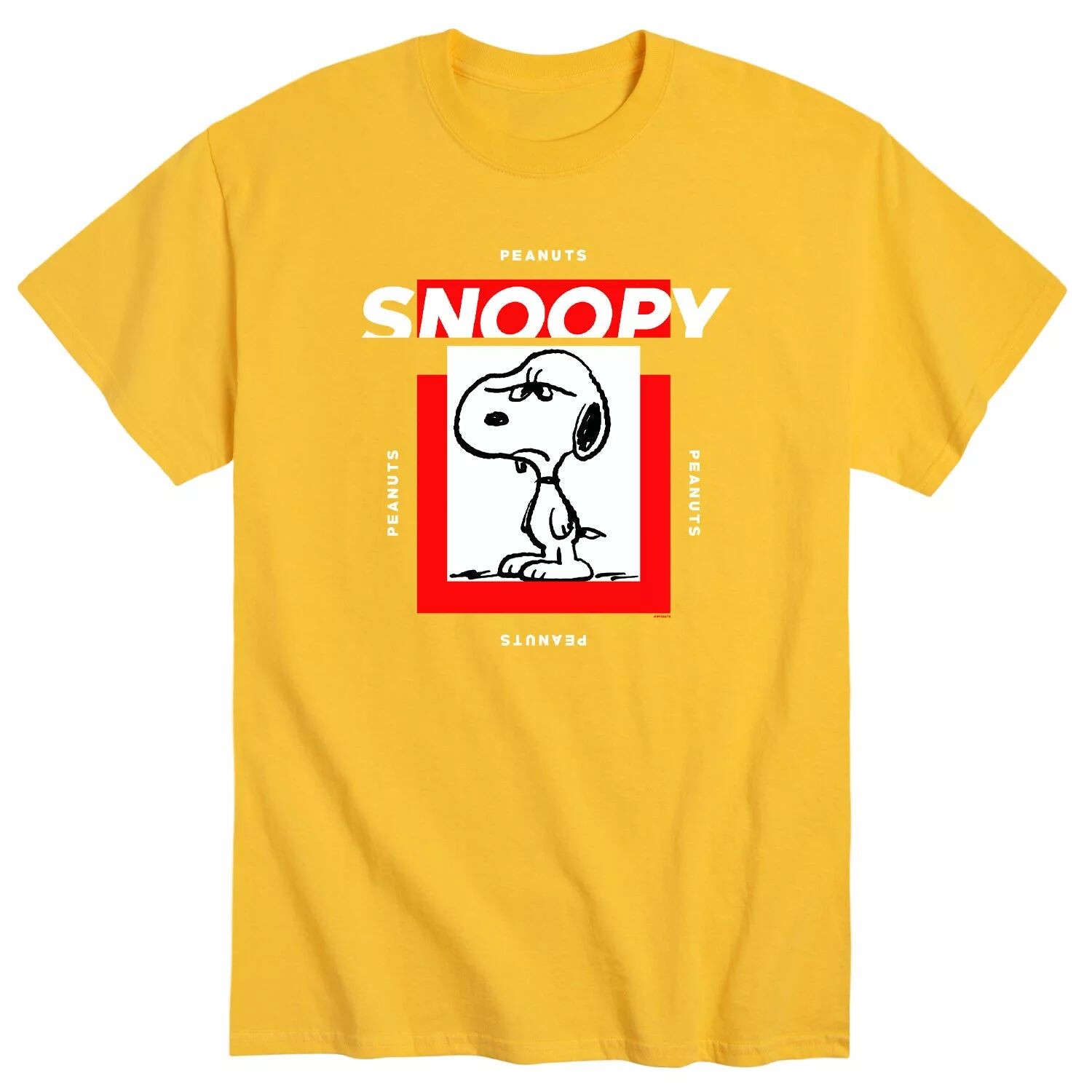 

Мужская футболка Snoopy Mood цвета арахиса Licensed Character