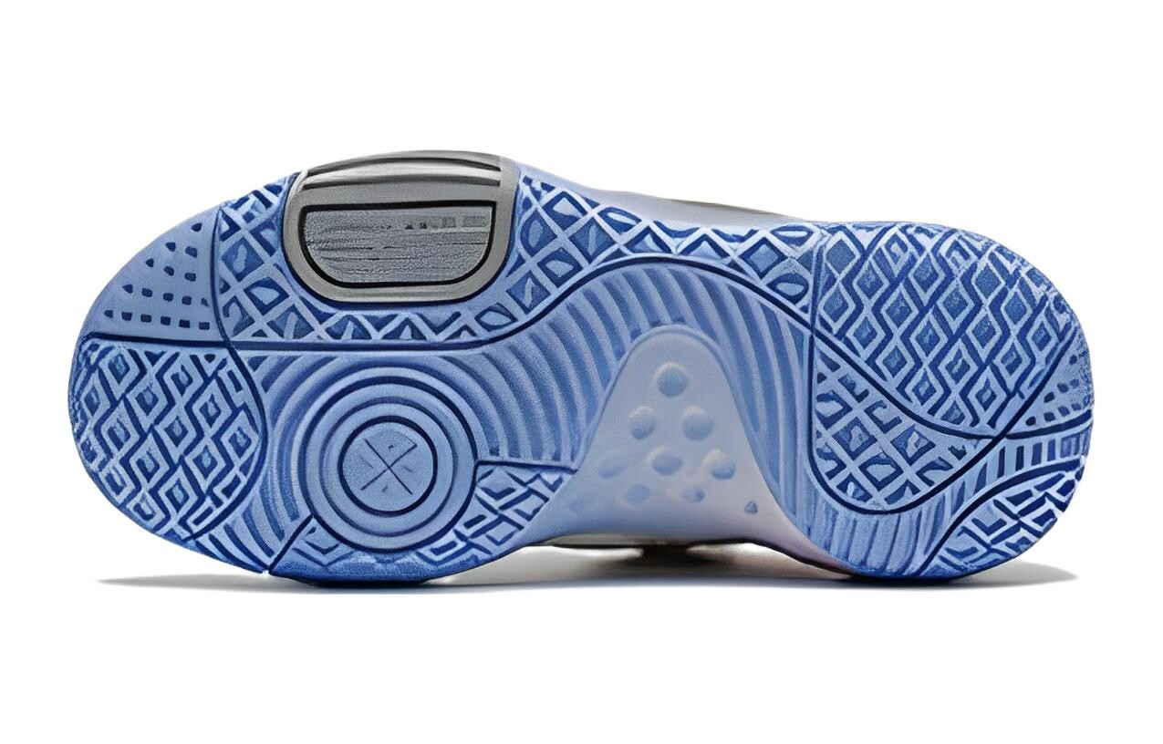 Баскетбольные кроссовки All City 8 Kids GS Mid-top Pearl White/blue/pink Lining Young — фото 4