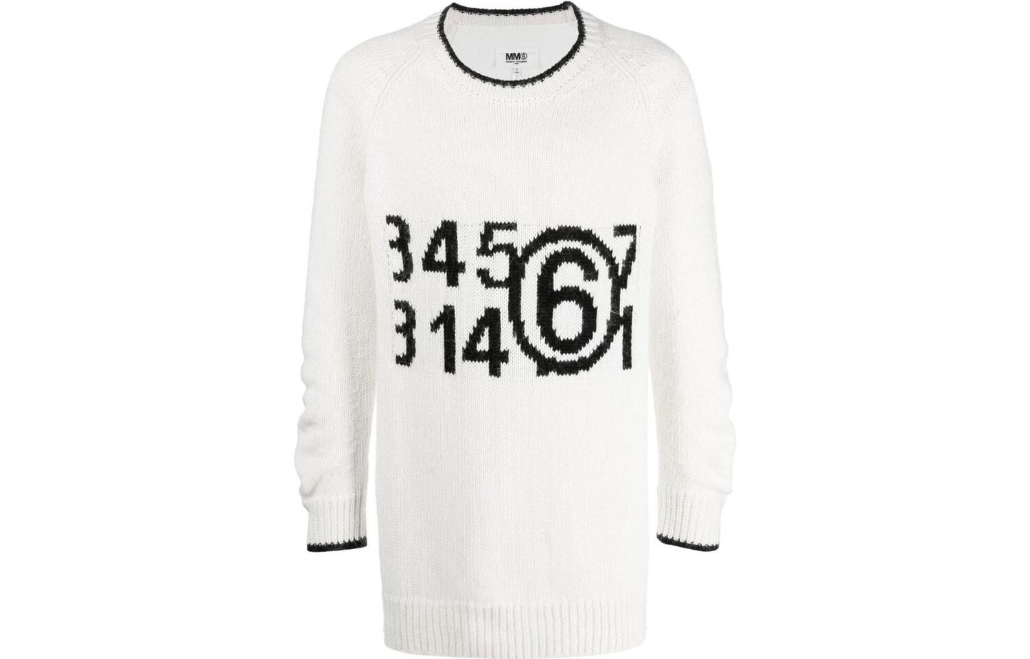 

Свитер мужской белый Mm6 Maison Margiela, белый