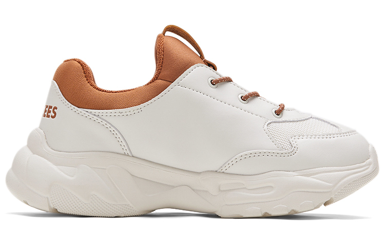 Футболка Big Ball Chunky Low Top Детские Повседневные Кроссовки Экрю Детская MLB — фото 2