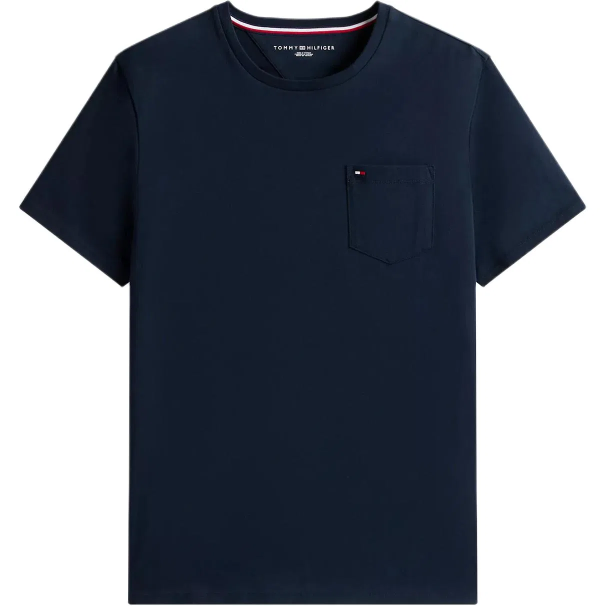 Футболка мужская Marine Blue с круглым вырезом Tommy Hilfiger
