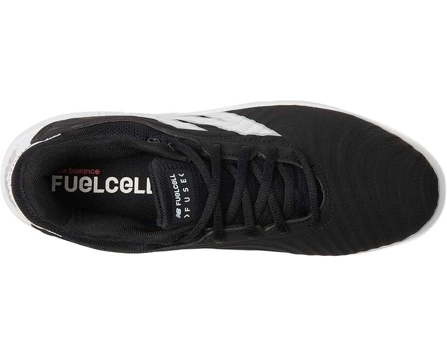 Кроссовки New Balance FuelCell FUSE v4 Metal, цвет Black/Optic White — фото 2