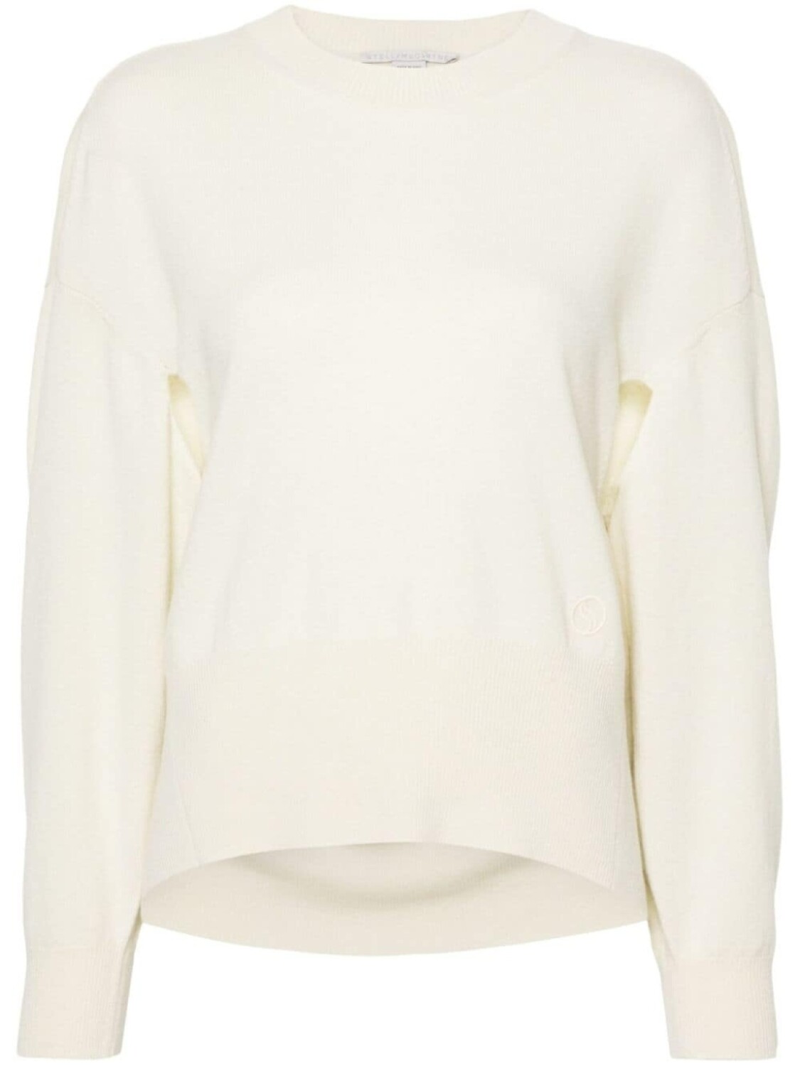

Stella McCartney джемпер Regenerated из смесового кашемира, желтый