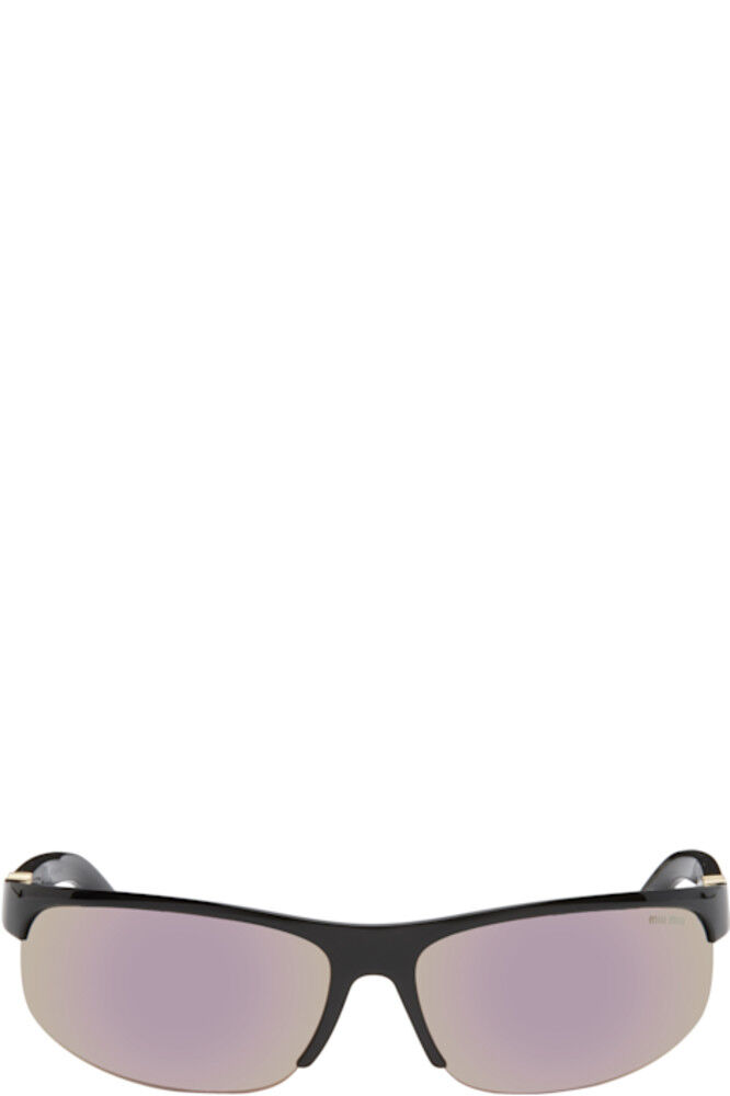 

Черные солнцезащитные очки Miu Nocturne Miu Miu Eyewear