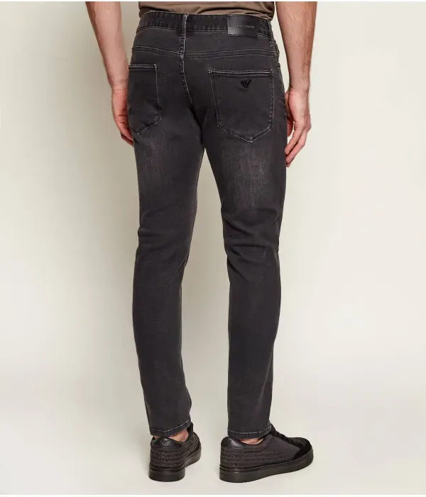 Джинсы j06 slim fit Emporio Armani, графитовый — фото 4