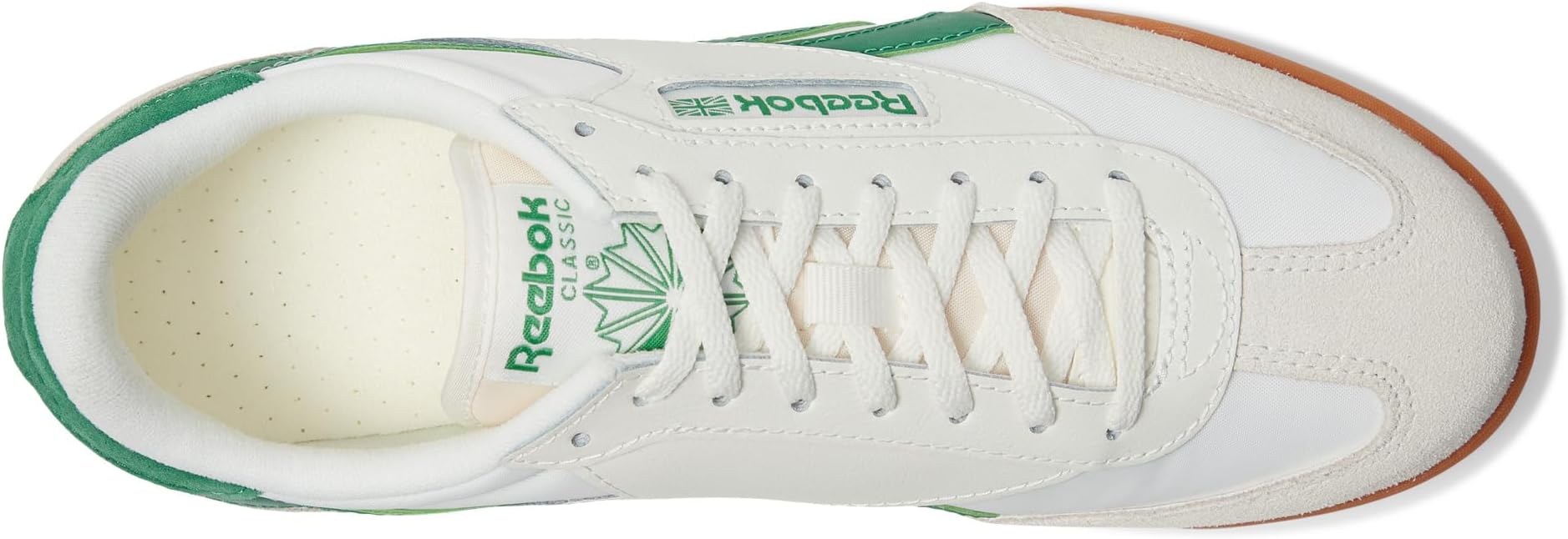 Кроссовки Unisex Reebok Lifestyle Campio XT, Chalk/Green/Gum — фото 2