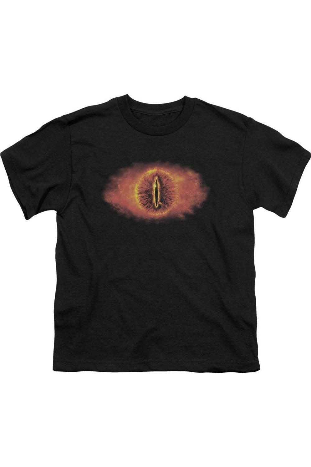 

Футболка с коротким рукавом для детей "Око Саурона" из "Властелина Колец" Gildan, черный