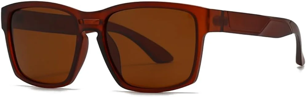 

Солнцезащитные очки с защитой UV400 | Компактная легкая оправа, цветные линзы | Для женщин и мужчин, для занятий спортом на открытом воздухе и вождения DSVIGF, Gray