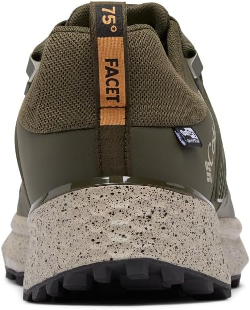 Columbia Men's Facet 75 Outdry Hiking Shoe, Deep Olive/Canyon Sun — фото 4