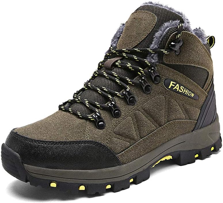 

Высокие плюшевые спортивные кроссовки, толстые противоскользящие походные ботинки, зимние ботинки Mnssrn-Mm, темно-зеленый