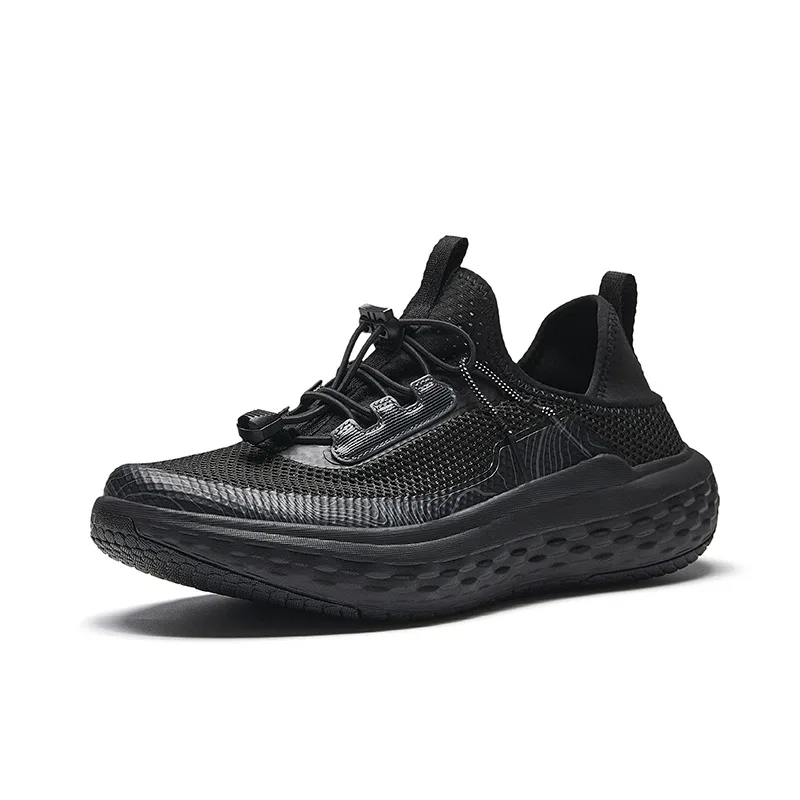 Кроссовки повседневные с амортизацией ANTA Basic Black черные — фото 3