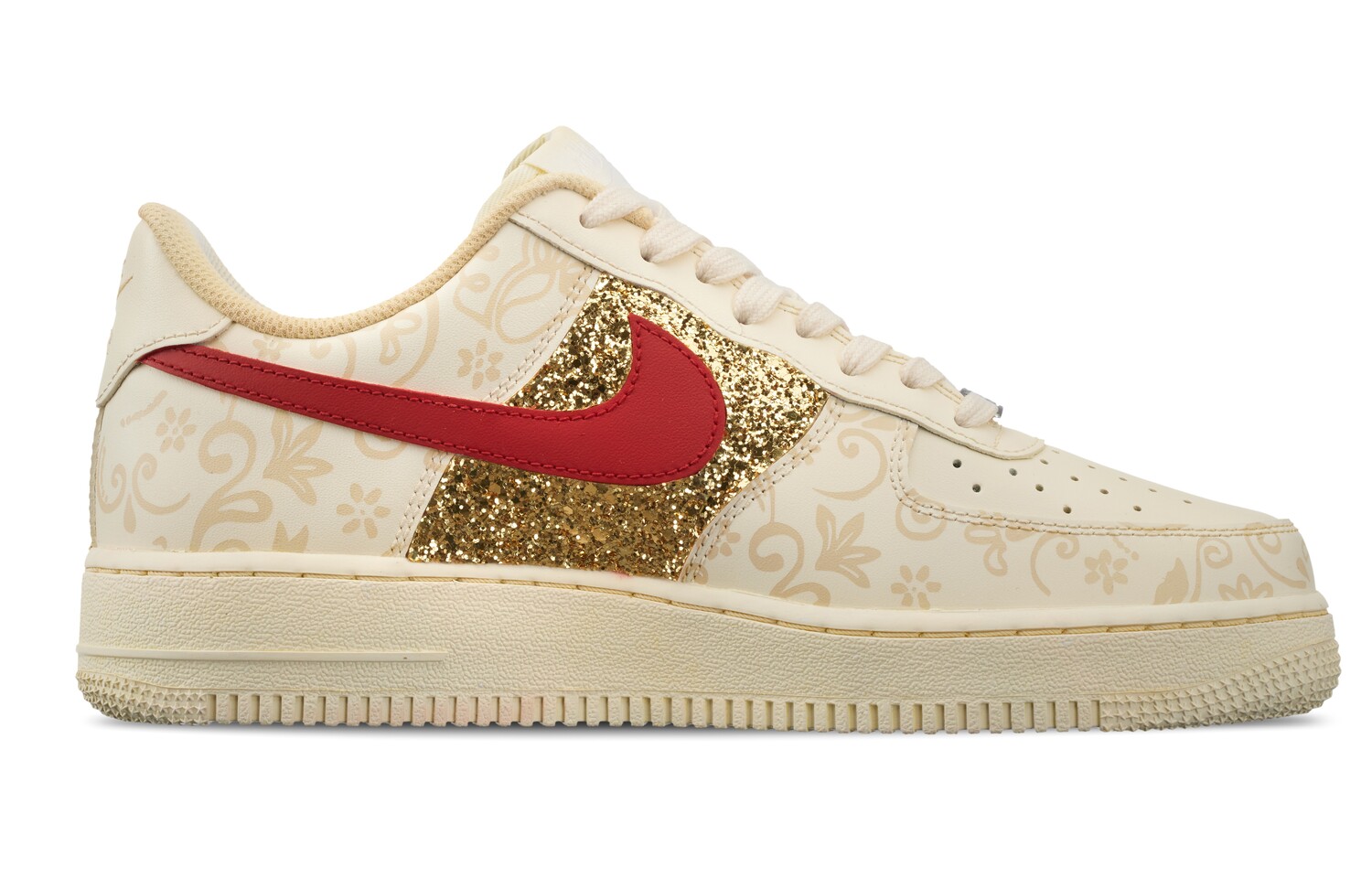 

Женские кроссовки для скейтбординга Nike Air Force 1, Golden Yellow