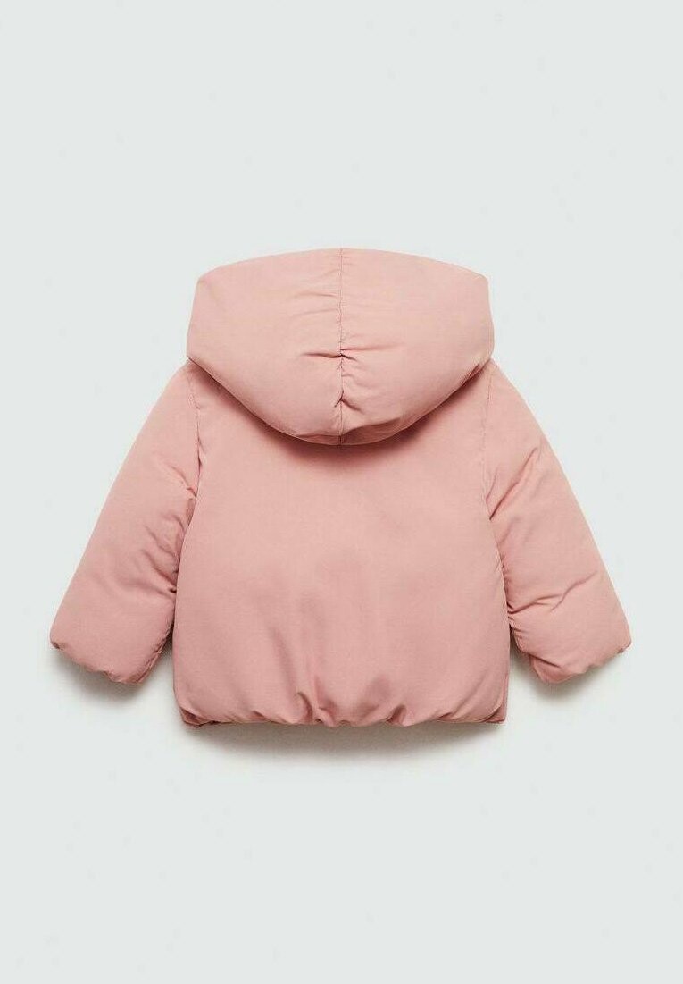 

Зимняя куртка Mango Kids, розовый