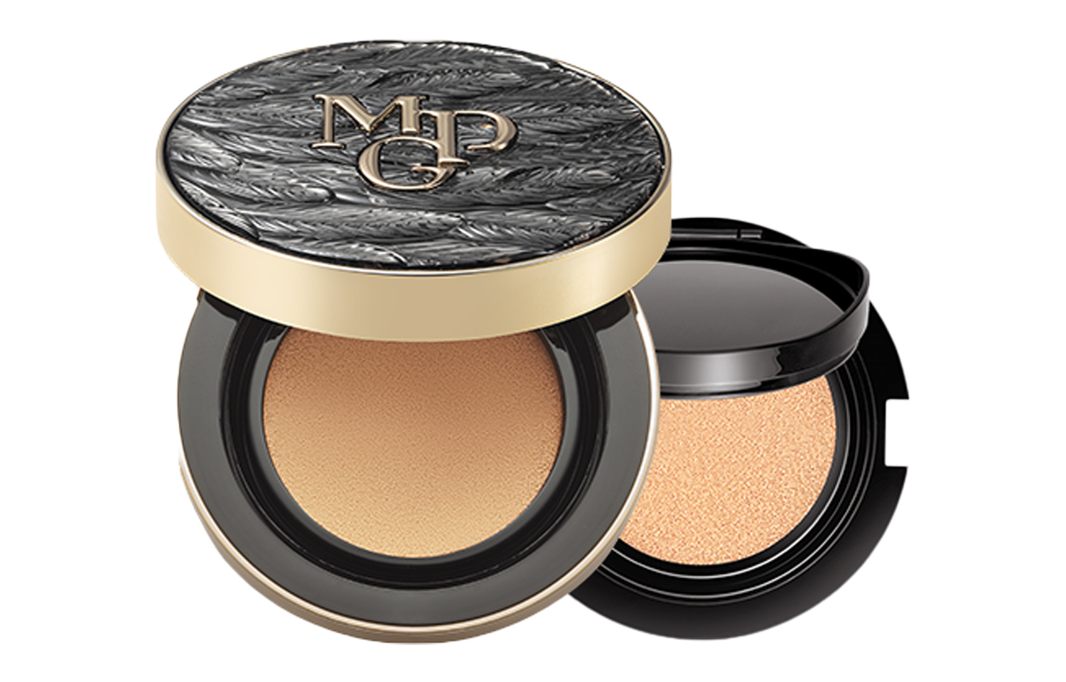 

Obsidian Feather жидкий тональный крем воздушная подушечка увлажняющий контроль жирности 14г/14г+сменный блок 14г MAOGEPING