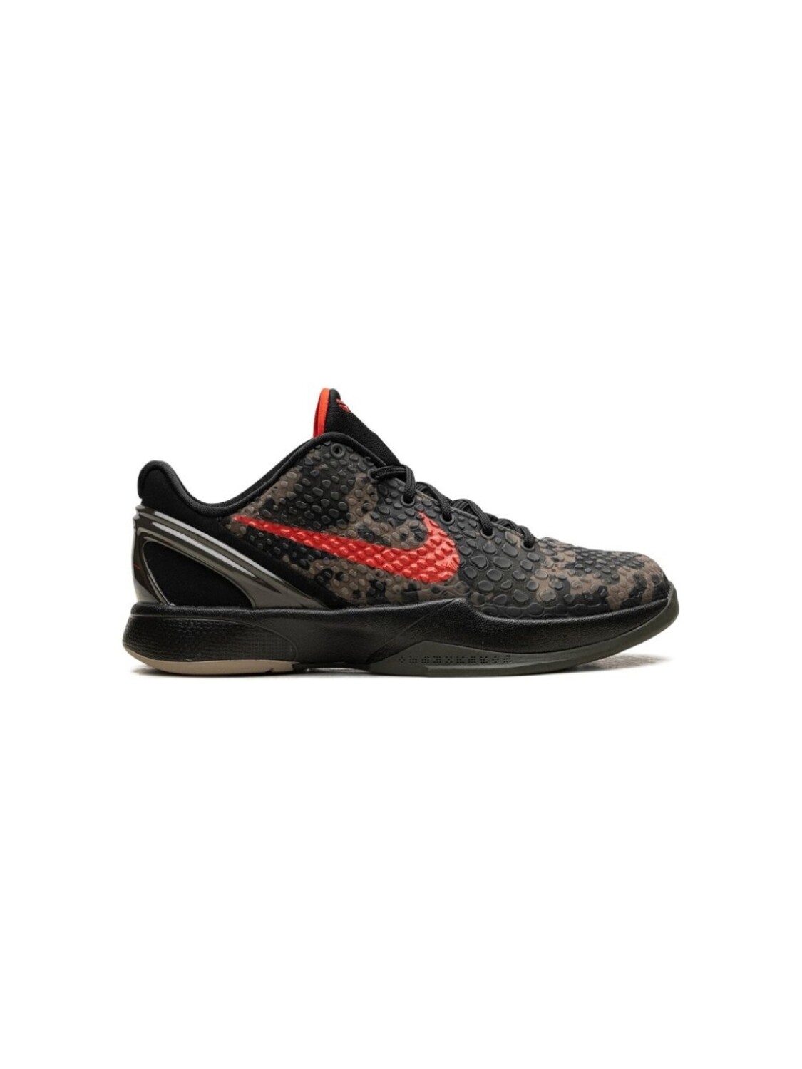 Кроссовки Kobe 6 Proto GS с итальянским камуфляжем Nike Kids, черный — фото 2