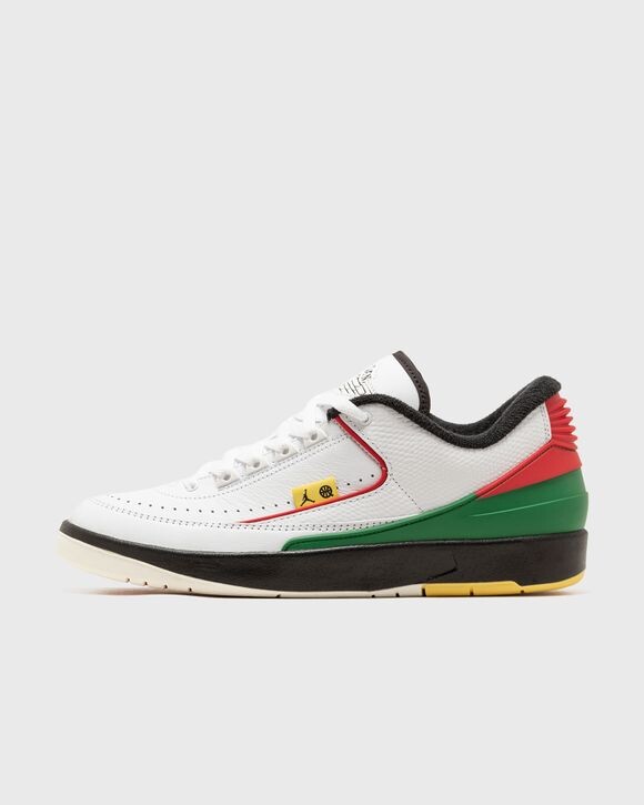 

Кроссовки Jordan Air Jordan 2 Retro Low 'Quai 54', цвет white/black-university red-chrome y