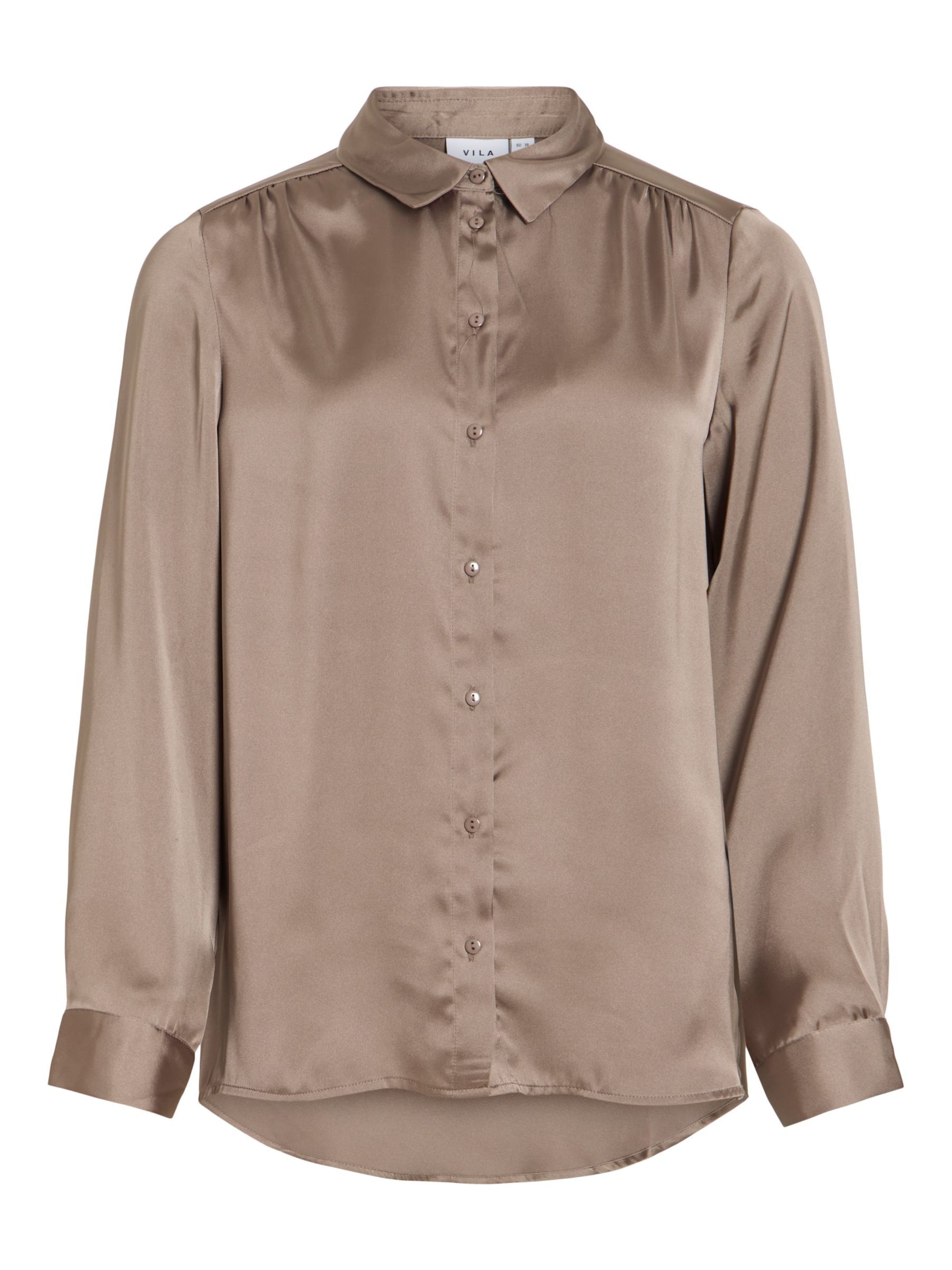 

VILA Рубашка 'VISOFIE' в цвете Muddy