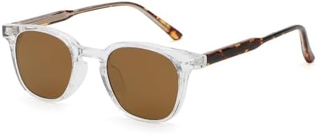 

Солнцезащитные очки из ацетата для мужчин и женщин, зеленые, коричневые, черные, квадратные, с защитой от УФ-излучения UV400, летний стиль, унисекс MTZJH, Clear Leopard Brown