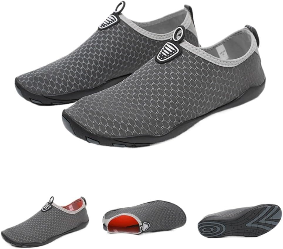 

Гоночные обувь для мужчин для симрейсинга, слипоны, модель для вождения, обувь для игровых симуляторов, дышащая, легкая и удобная, домашние тапочки-носки с улучшенным сцеплением Geerta, серый