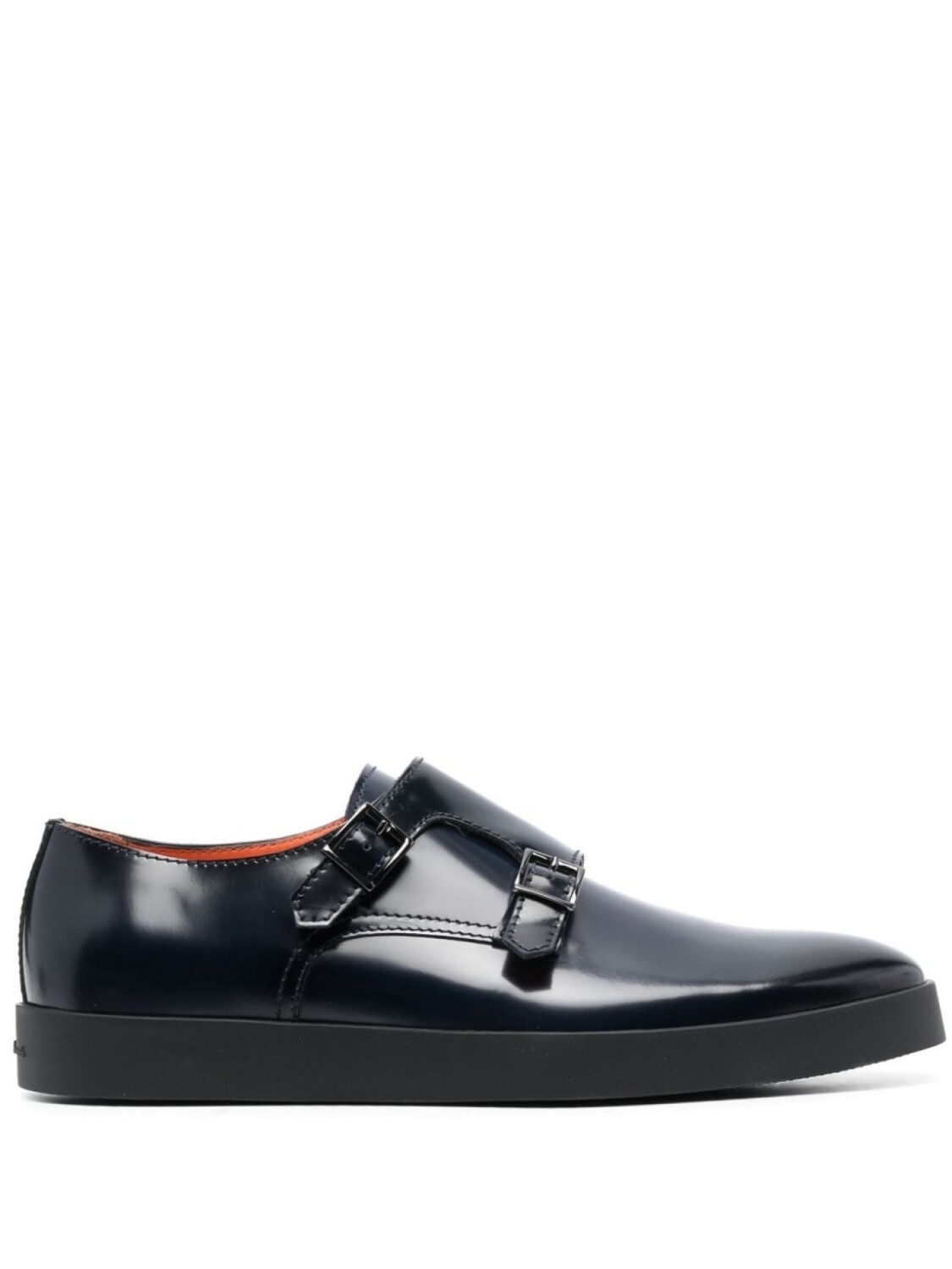 

Santoni туфли монки Bankable с пряжками, синий