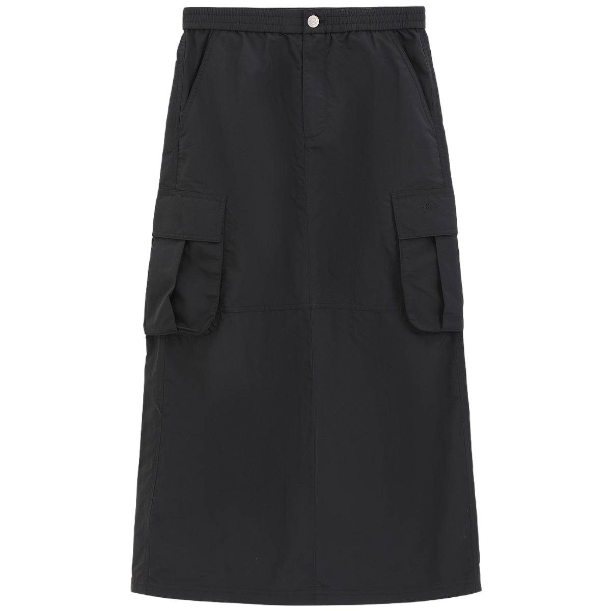 

Повседневная длинная юбка женская GAP, черный