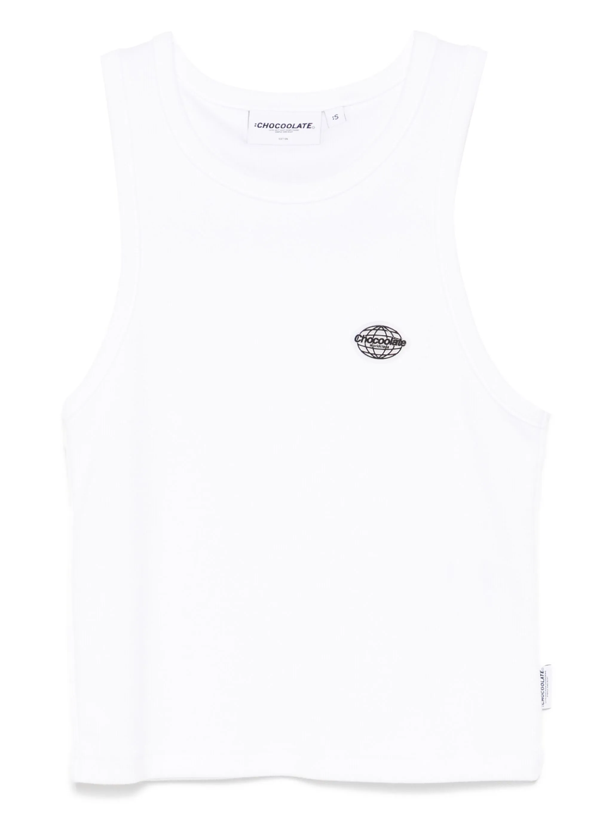 

Топ в рубчик Chocoolate, белый