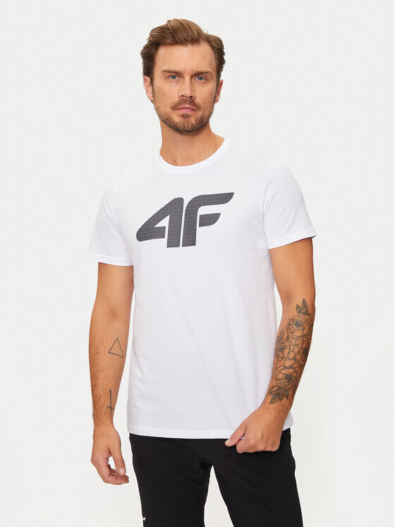 

Футболка стандартного кроя 4F, белый