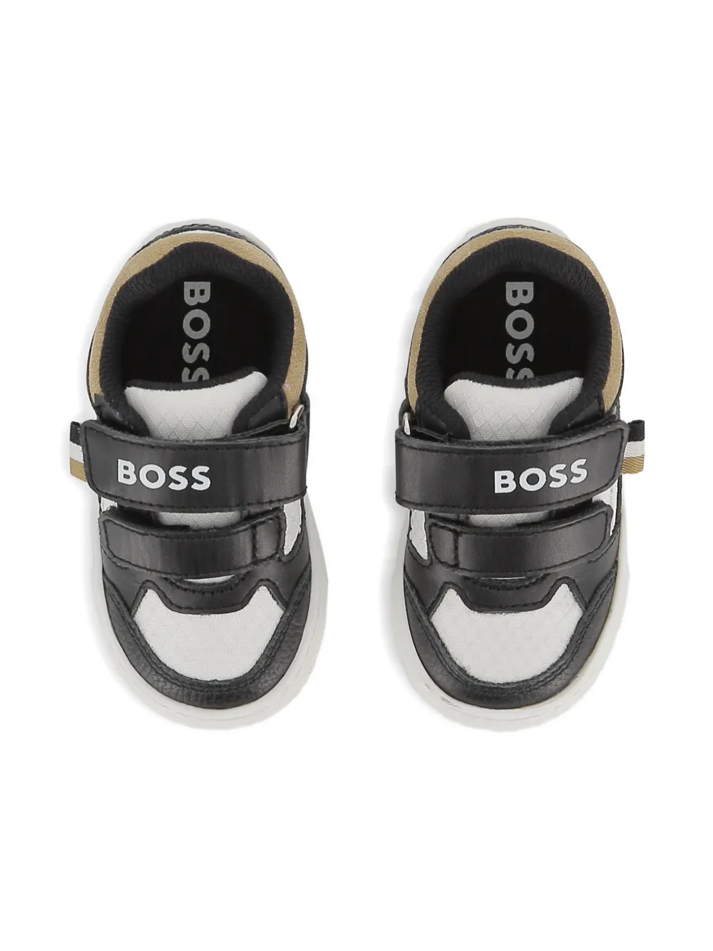 Кроссовки на липучках Boss Kidswear, черный — фото 4