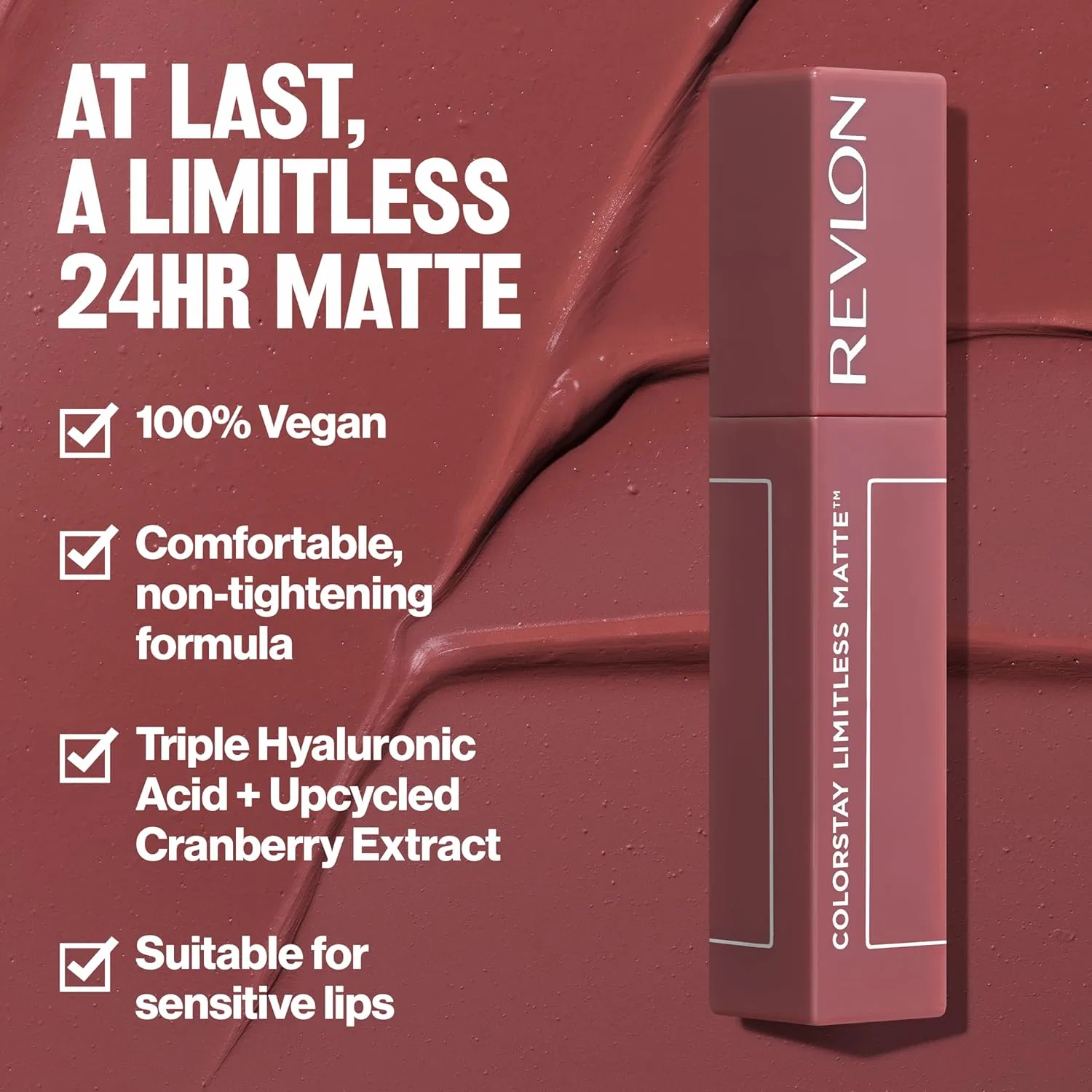 Матовая жидкая помада Revlon ColorStay Limitless Matte 014 Dream Job 5 мл — фото 3
