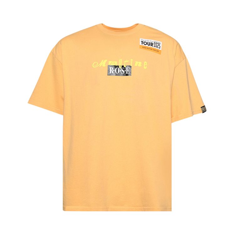 

Футболка Martine Rose Short-Sleeve Oversized T-Shirt 'Orange', оранжевый