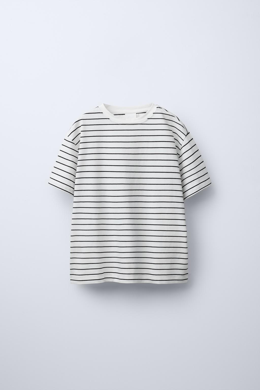 

Полосатая футболка ZARA, цвет Stripes
