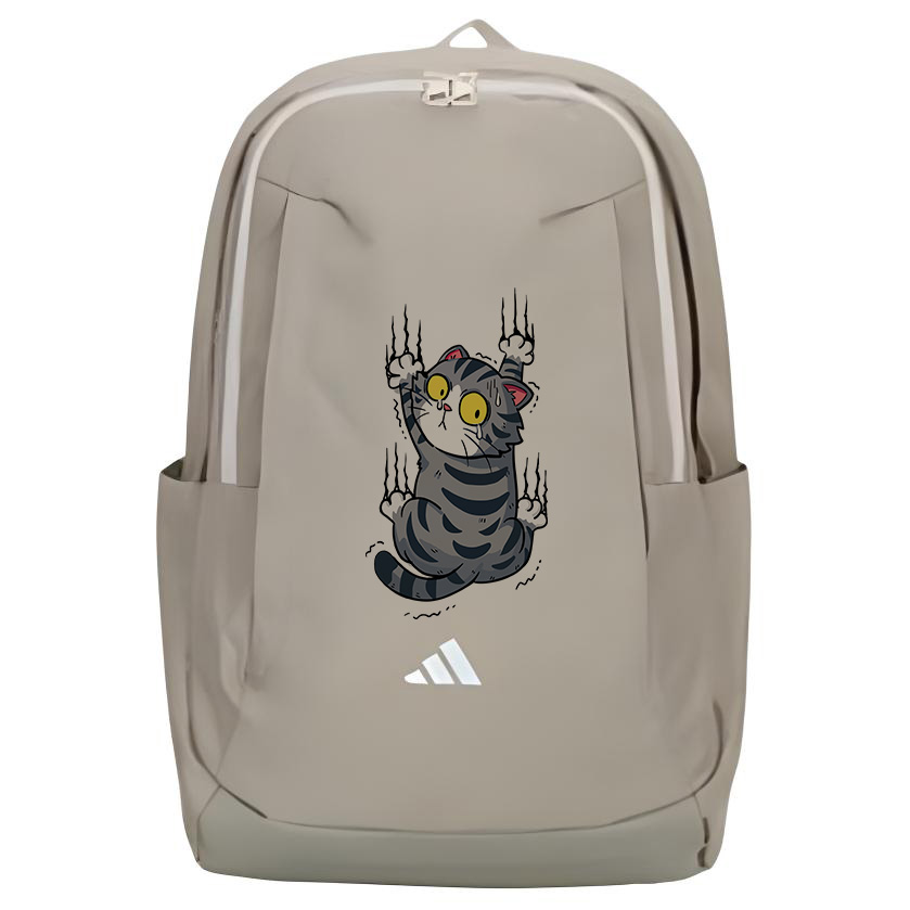 

Adidas Средний унисекс серый рюкзак из ткани, Climbing Cat