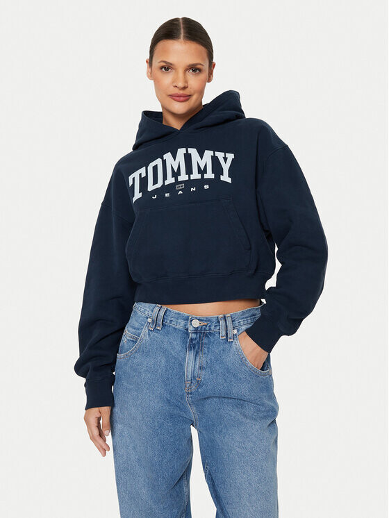 

Толстовка свободного кроя Tommy Jeans, синий