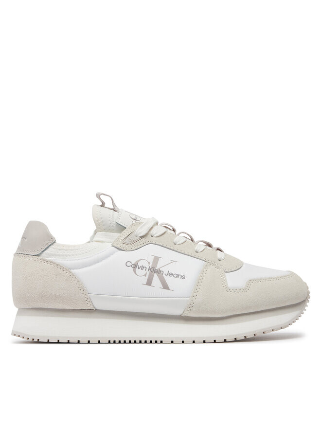 

Кроссовки Runner Sock Lace Up Calvin Klein, белый