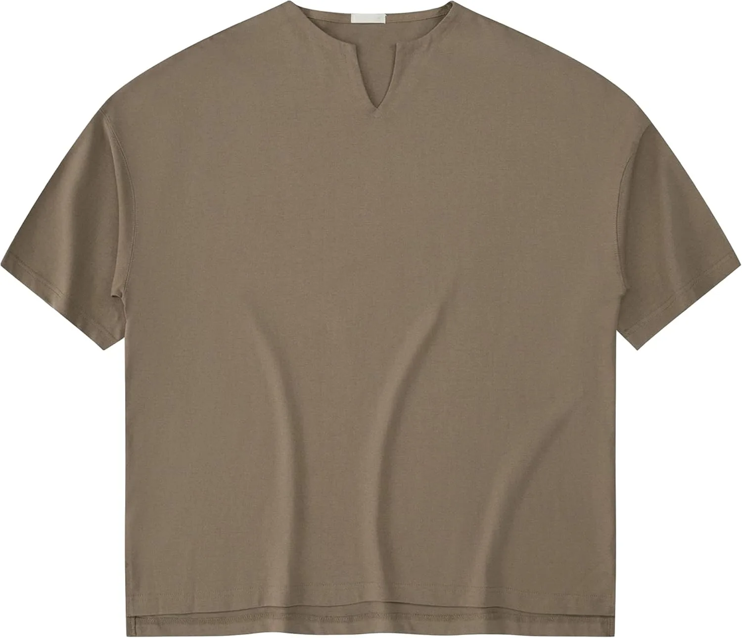 

Мужская футболка V-образного выреза Loose Fit Athletic, легкая, Plus Size Maiyifu-GJ