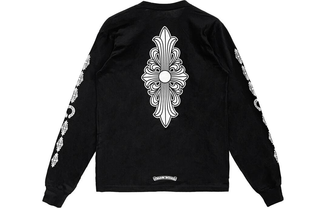 

Футболка унисекс черная Chrome Hearts, черный